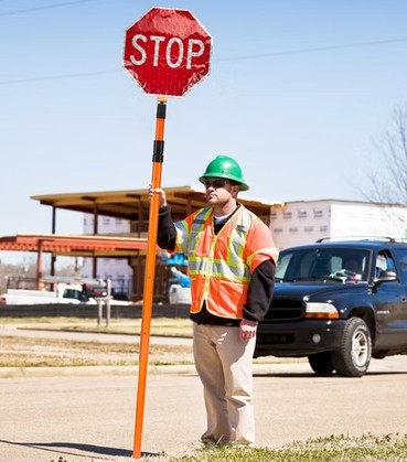 Injection Molded Components For Road Signage Slow Stop
